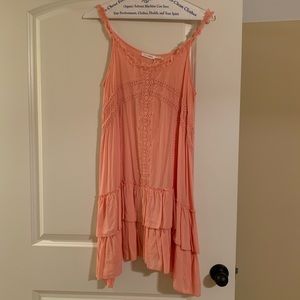 blush slip dress